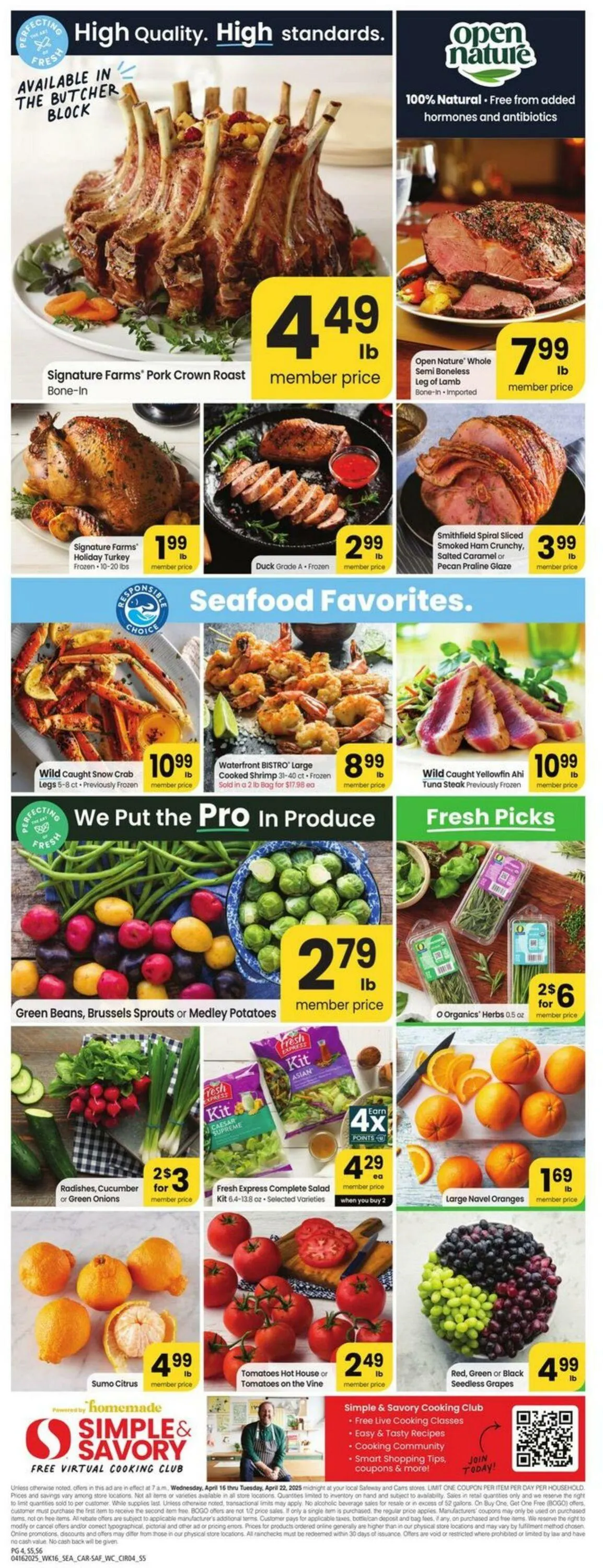 Weekly ad Carrs from April 16 to April 22 2025 - Page 5