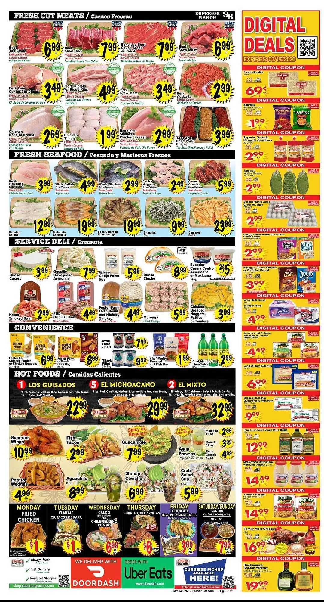 Weekly ad Superior Grocers weekly ad from March 11 to March 17 2026 - Page 3