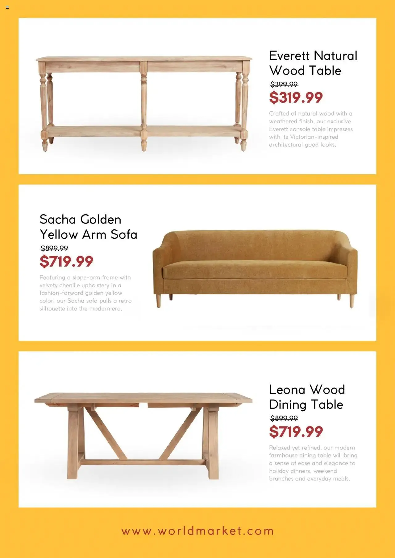 Weekly ad World Market Weekly Ad from July 11 to December 31 2024 - Page 2