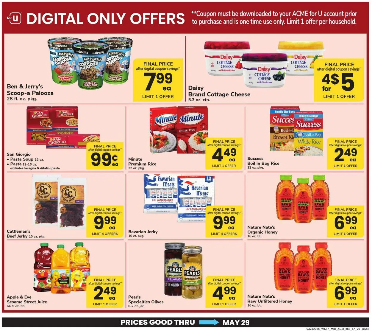 Weekly ad Acme Current weekly ad from April 25 to May 29 2025 - Page 17