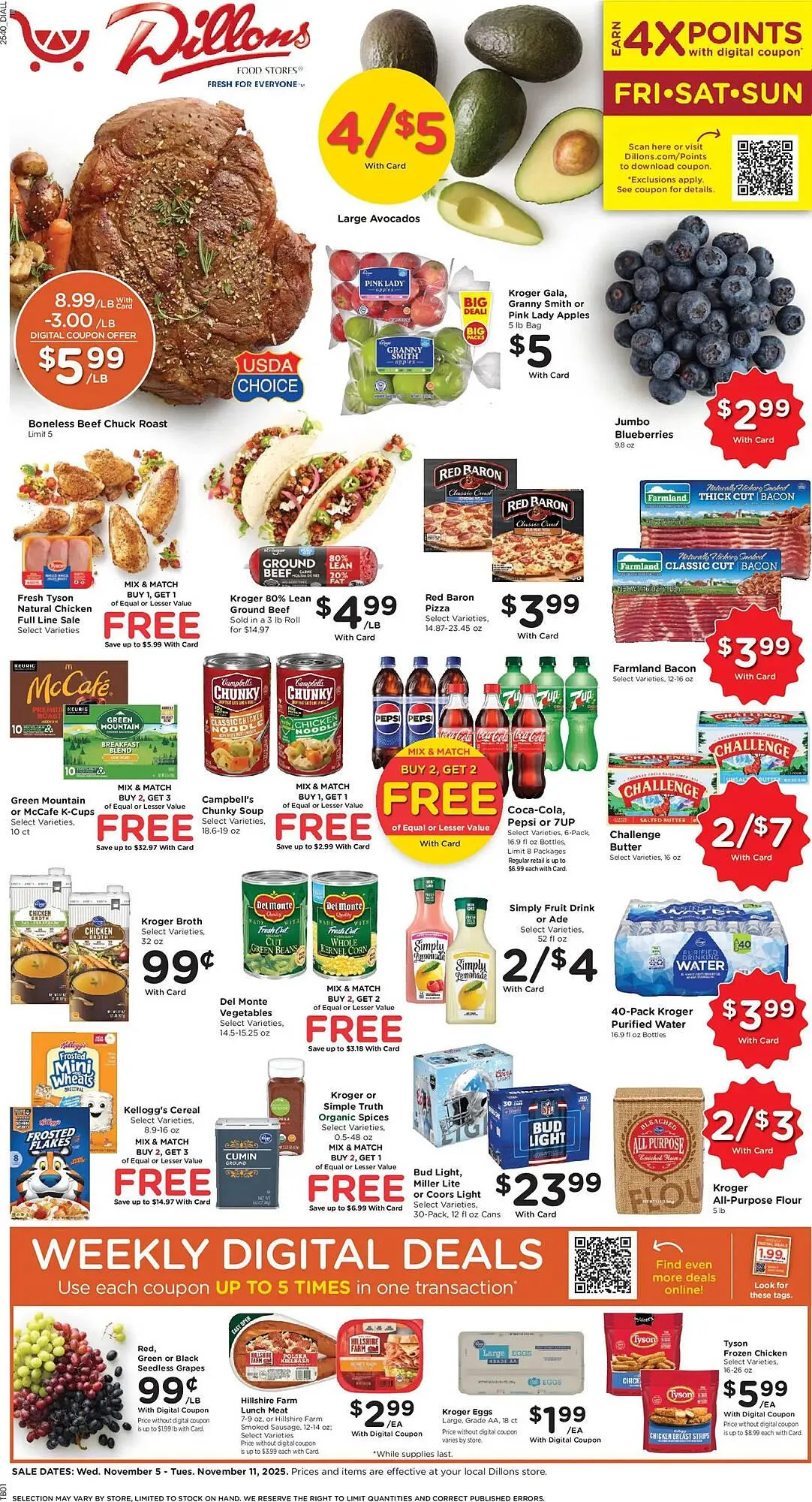 Dillons weekly ad - 1