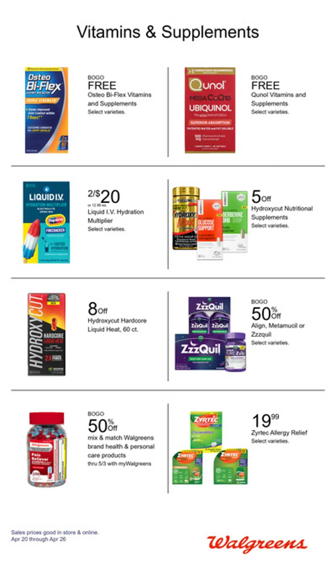 Weekly ad Walgreens Weekly Ad from April 20 to April 26 2025 - Page 7