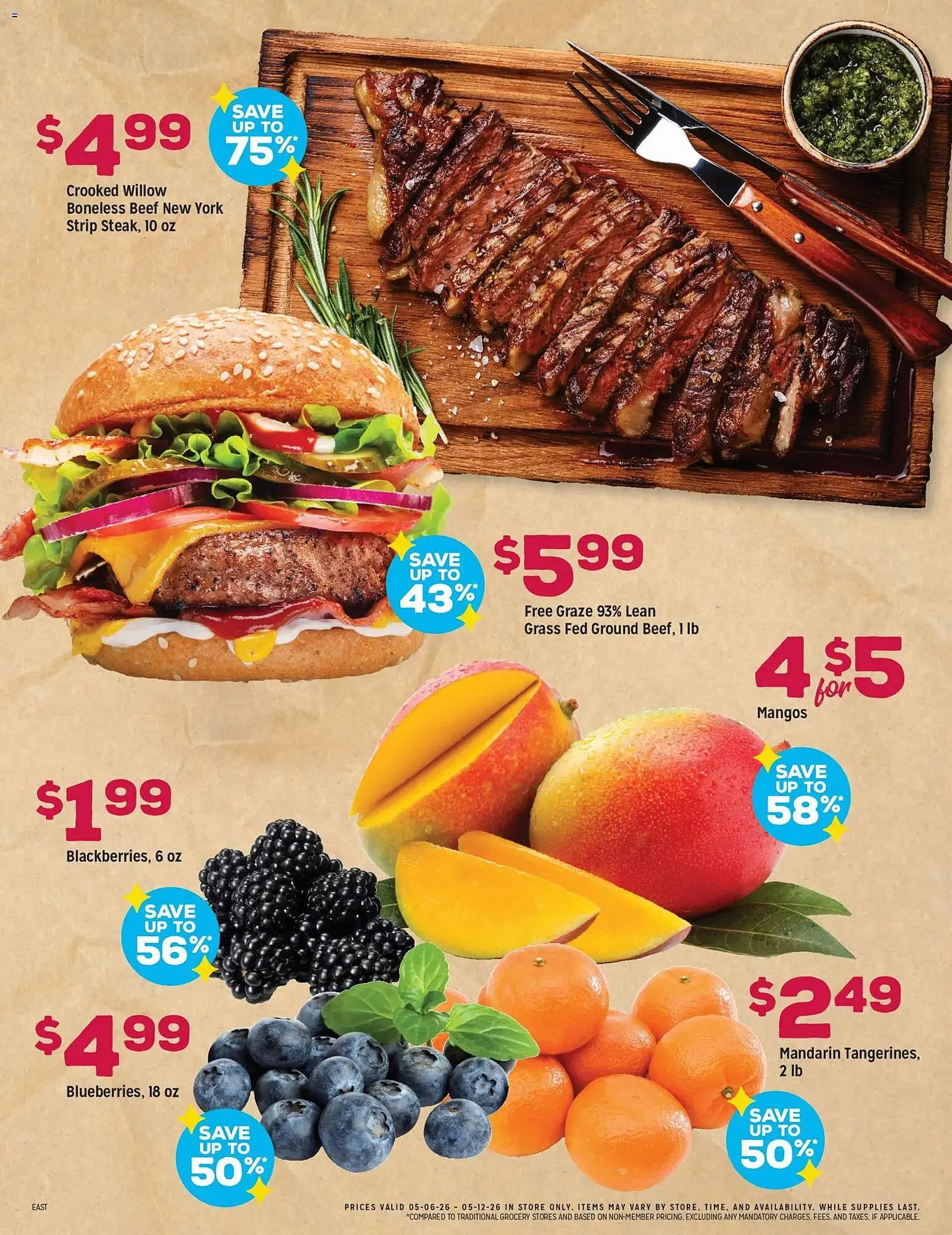 Weekly promotion Grocery Outlet weekly ad spanning from May 6 to May 13 2026 - Page 3 for Catalogue 365