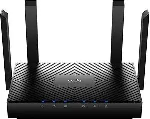 Cudy AX3000 WiFi 6 Router – 802.11ax Wireless Dual Band Gigabit Internet Router, VPN Compatible, MU-MIMO, WireGuard, Cudy Mesh Compatible WR3000