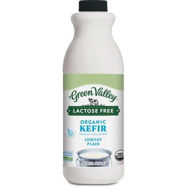 Green Valley Creamery Lactose Free Organic Lowfat Plain Kefir