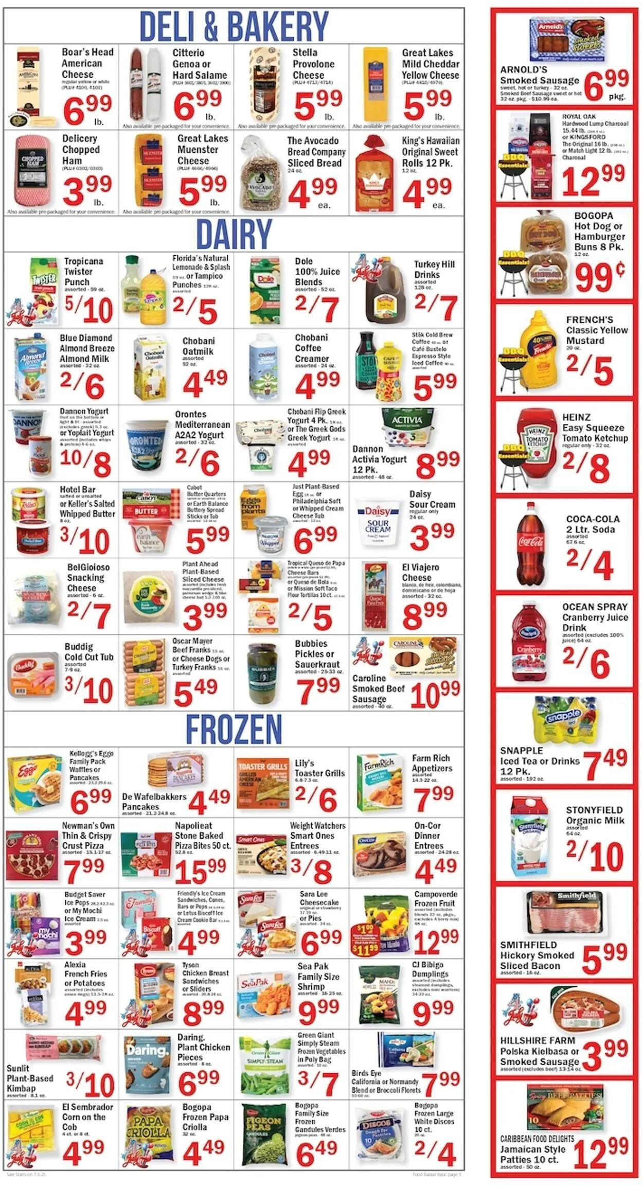 Catálogo de Food Bazaar Current weekly ad 3 de julio al 9 de julio 2025 - Página 3
