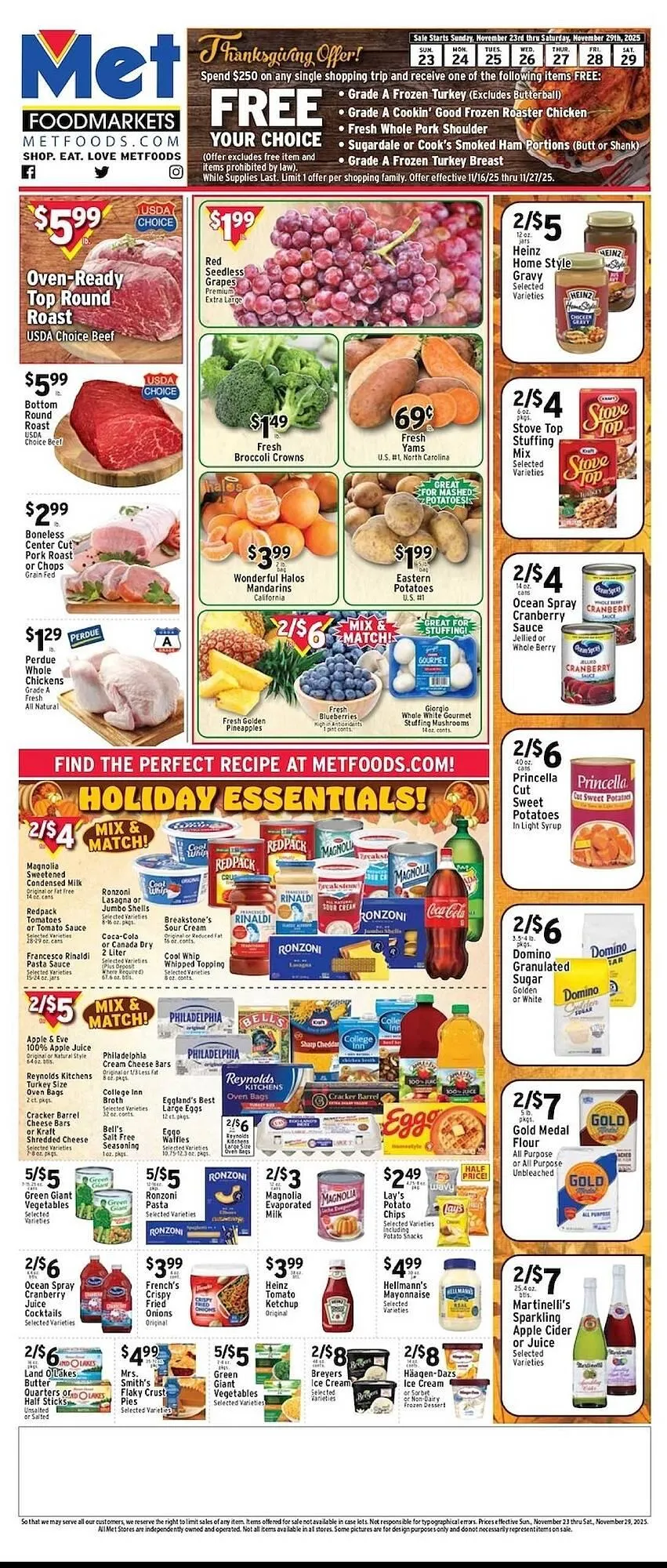 Met Foodmarkets weekly ad - 1