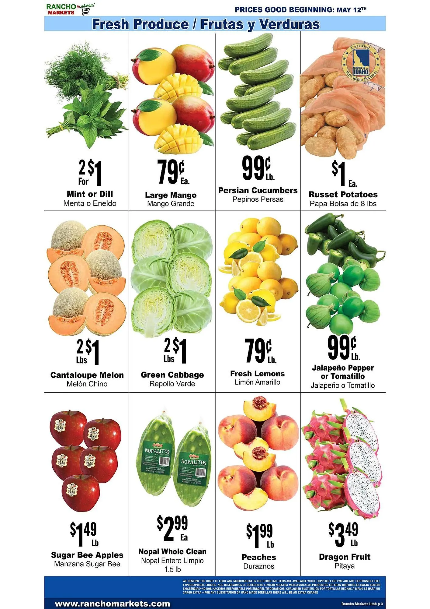 Weekly ad Rancho Markets weekly ad from May 12 to May 18 2026 - Page 3