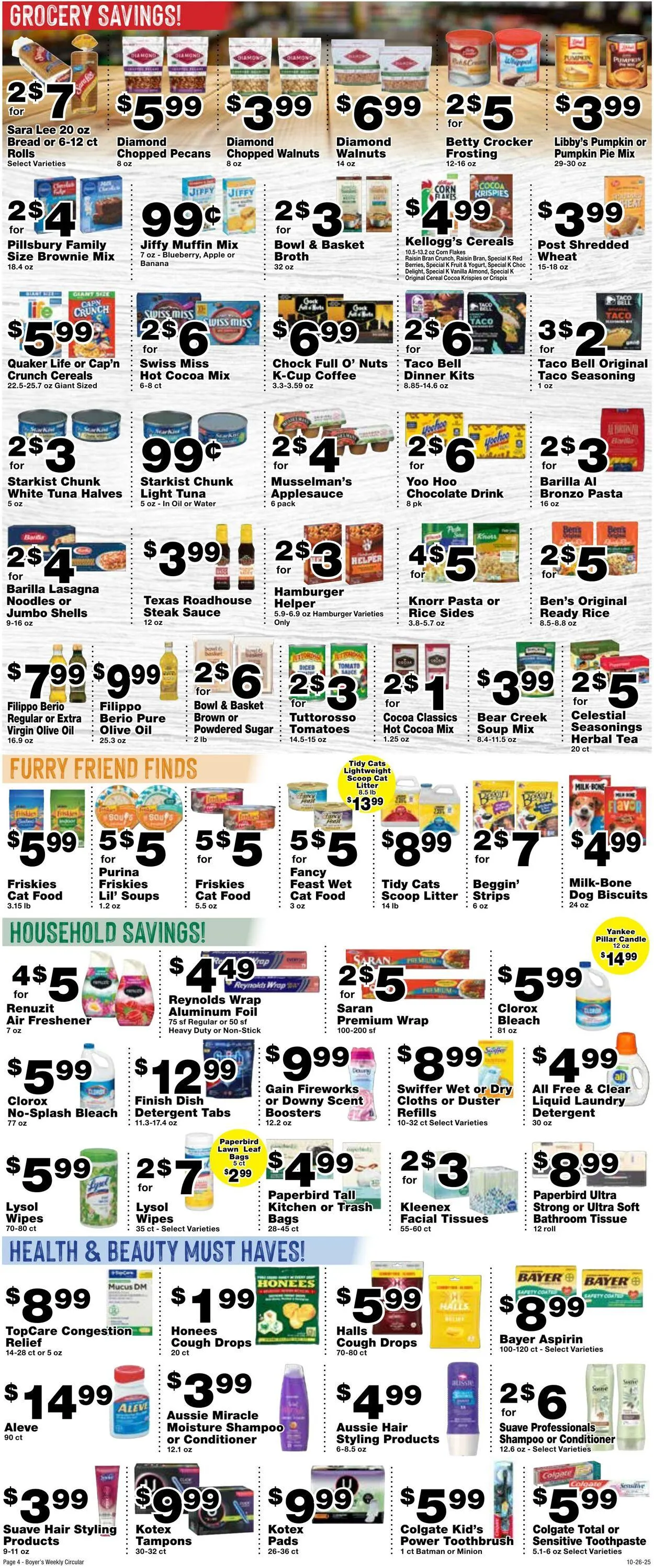 Weekly ad Boyer's from October 26 to November 1 2025 - Page 4