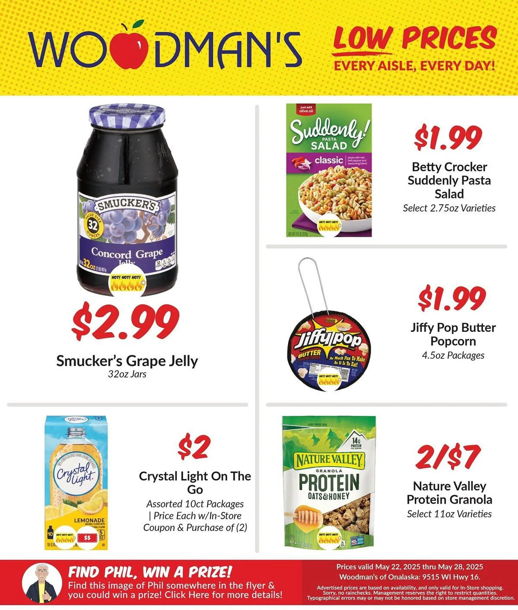 Weekly ad Woodman's Weekly Ad from May 22 to May 28 2025 - Page 1