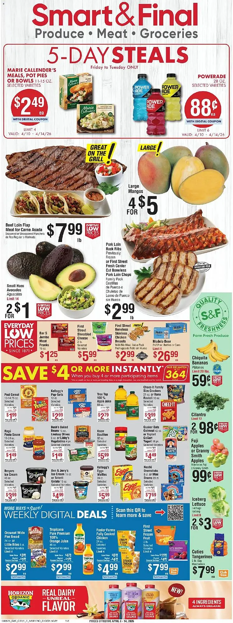 Weekly ad Smart & Final weekly ad from April 8 to April 14 2026 - Page 1