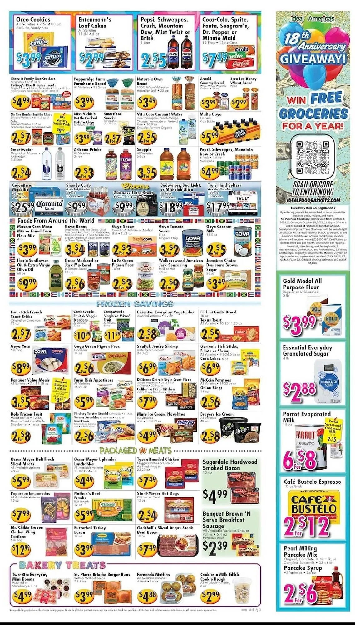 Weekly ad Ideal Food Basket circular from October 10 to October 16 2025 - Page 3