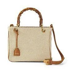 Bamboo Elisabetta Raffia Crossbody