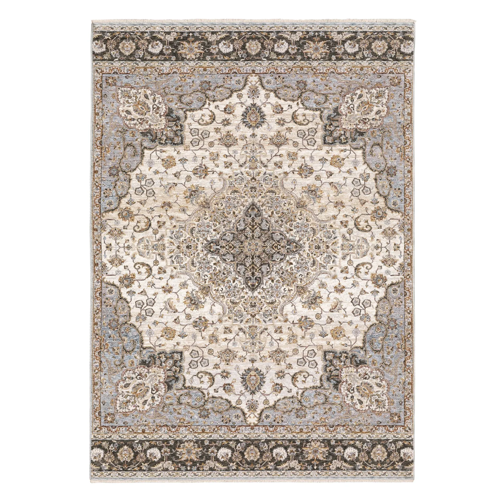Wakefield Medallion Polyester Rug, 9'10" x 12'10"