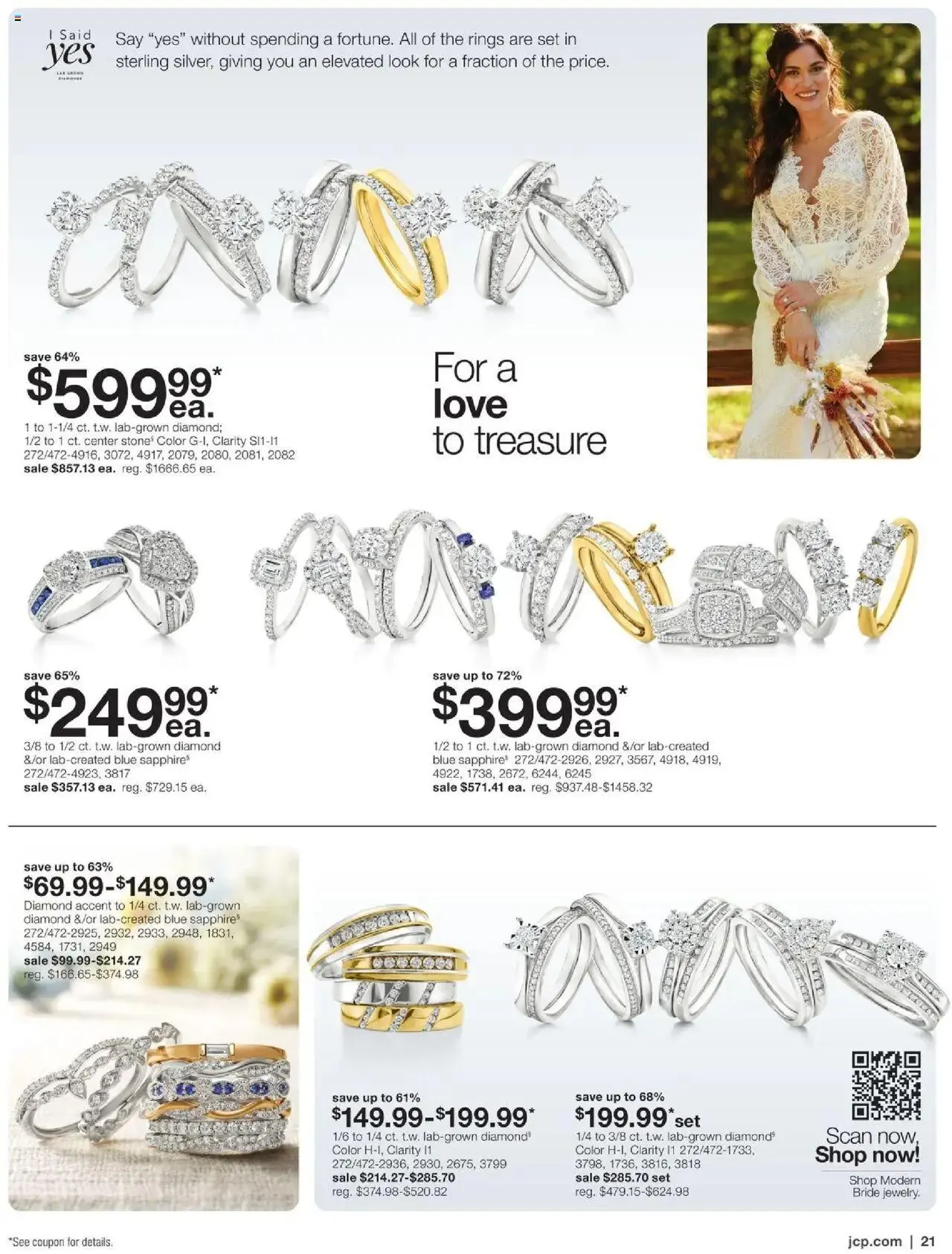Weekly ad JCPenney Billion Dollar Jewelry Sale from March 6 to March 30 2025 - Page 20