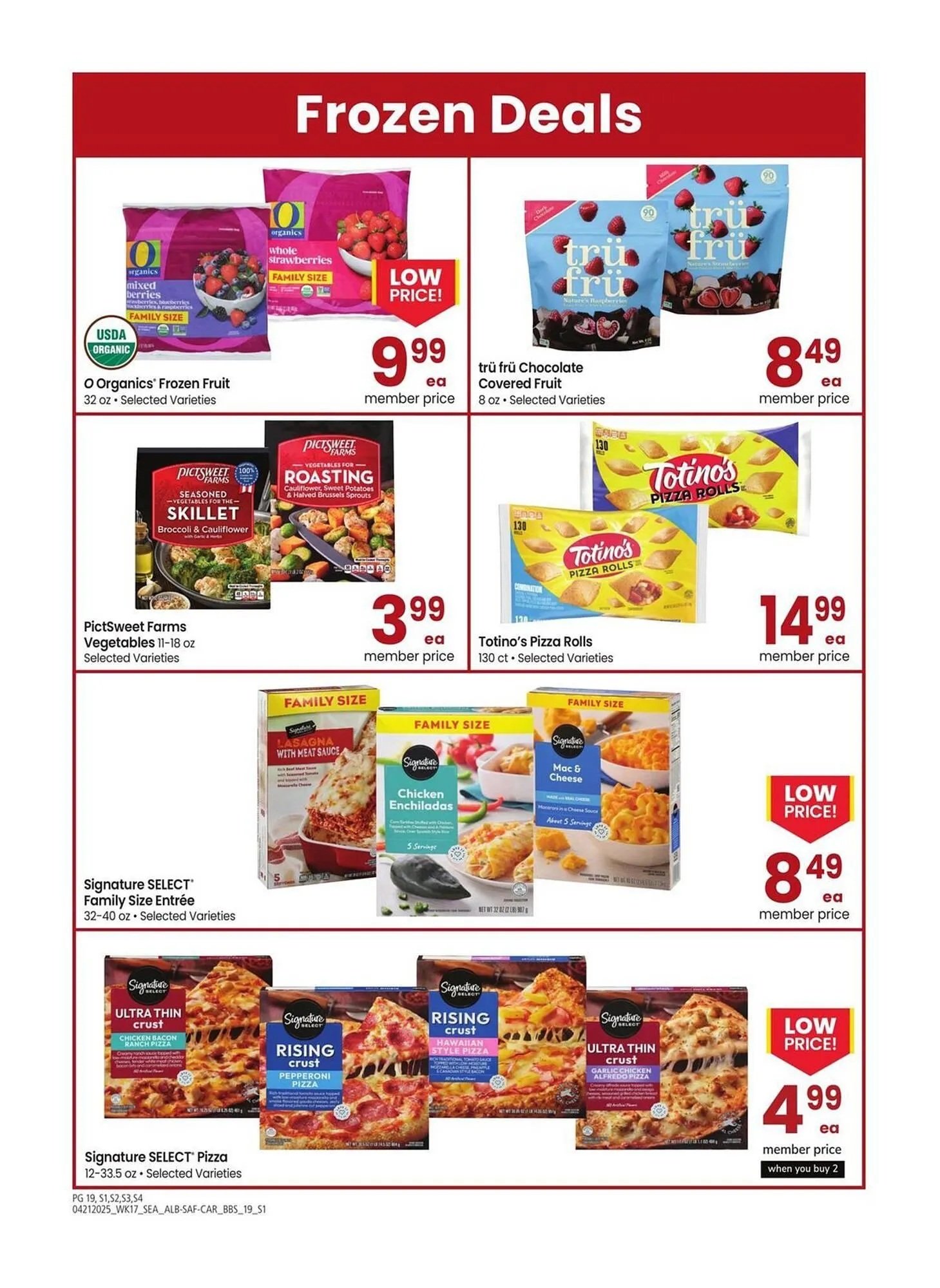 Weekly ad Albertsons Weekly Ad from April 21 to May 18 2025 - Page 19