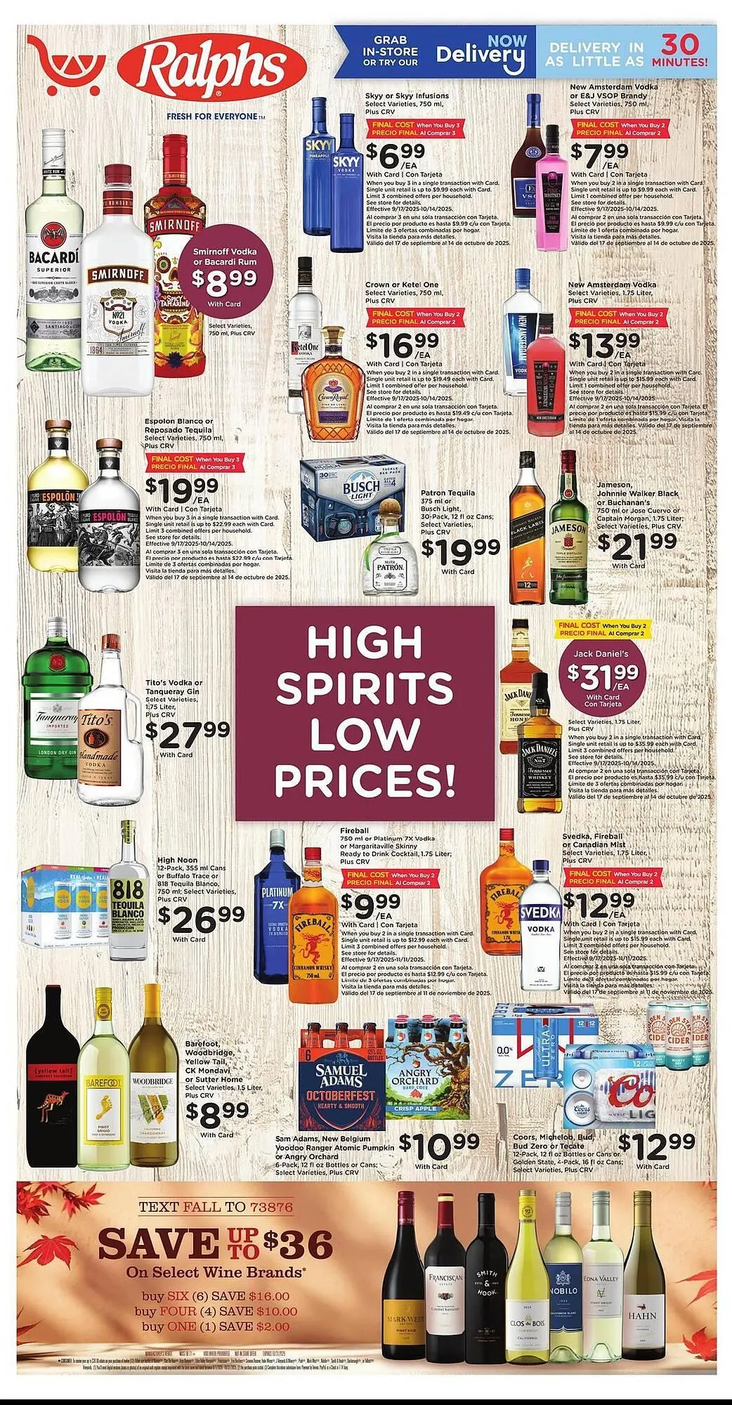 Weekly ad Ralphs weekly ad from September 24 to September 30 2025 - Page 1