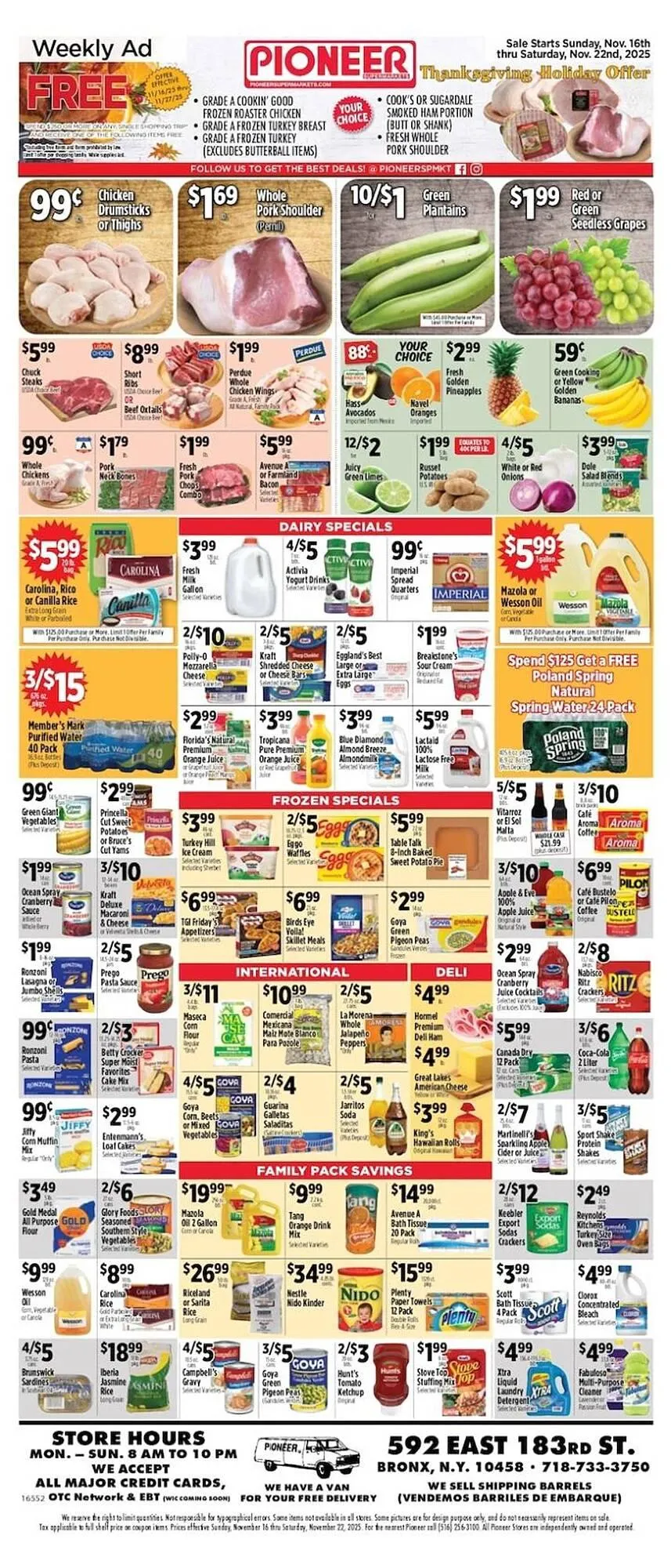 Pioneer Supermarkets weekly ad - 1