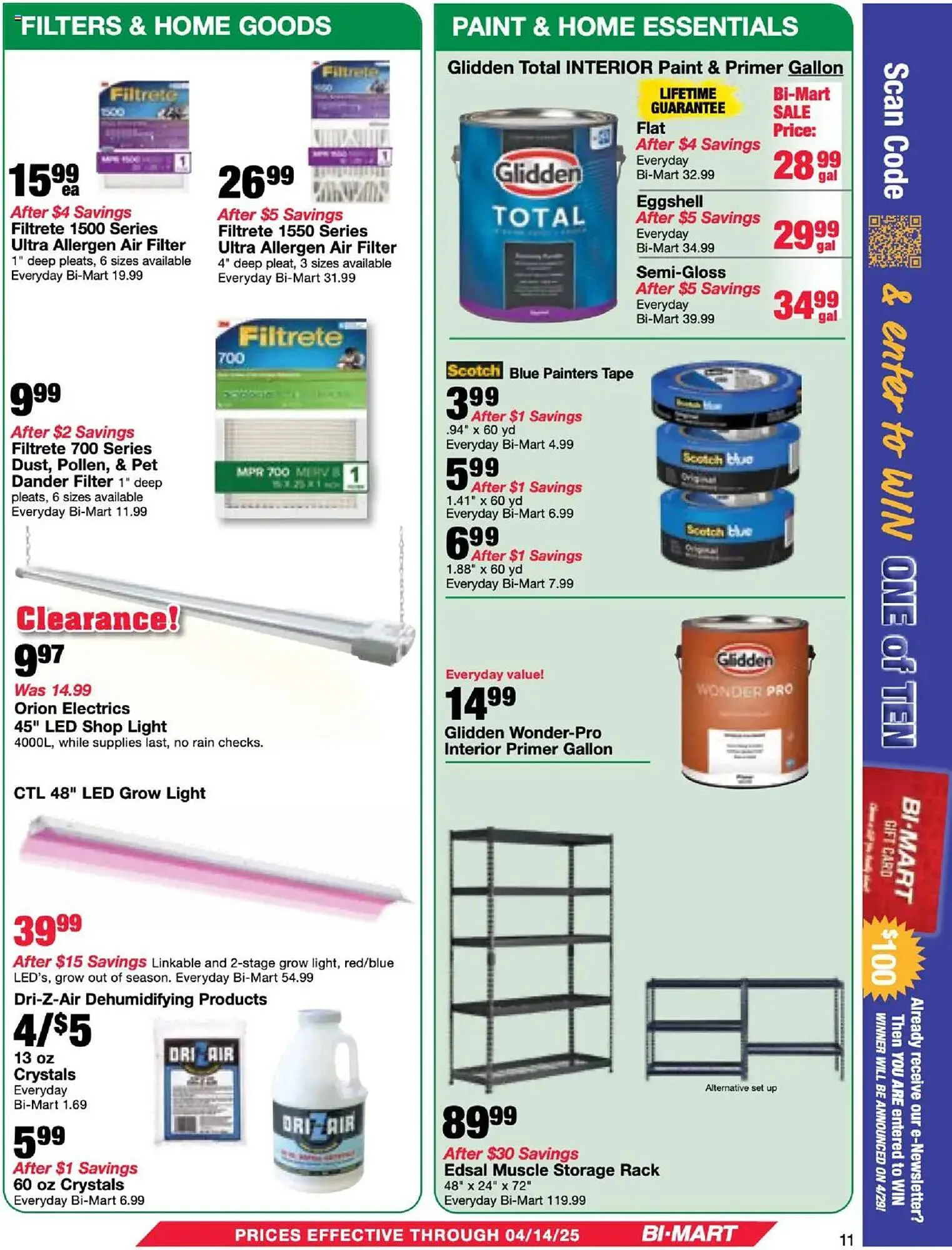 Weekly ad Bi-Mart Weekly Ad from March 25 to April 14 2025 - Page 11