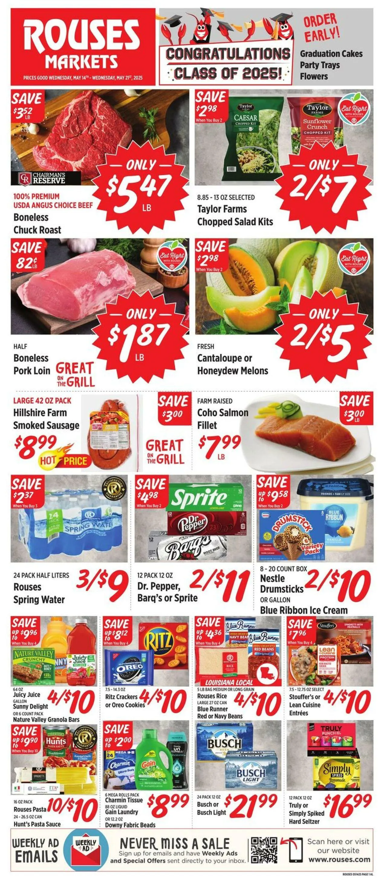 Weekly ad Rouses Current weekly ad from May 14 to May 21 2025 - Page 1