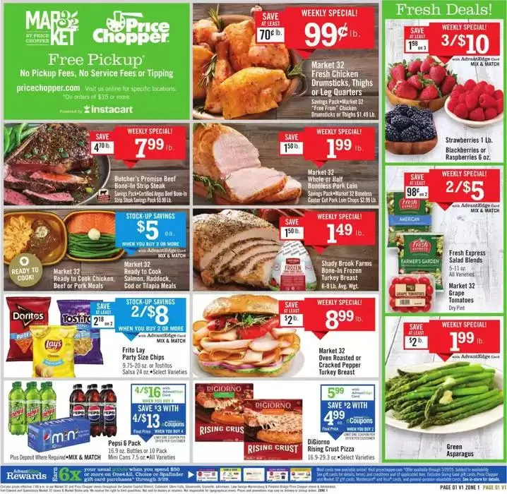 Weekly ad Weekly Ads Price Chopper from March 16 to March 22 2025 - Page 1