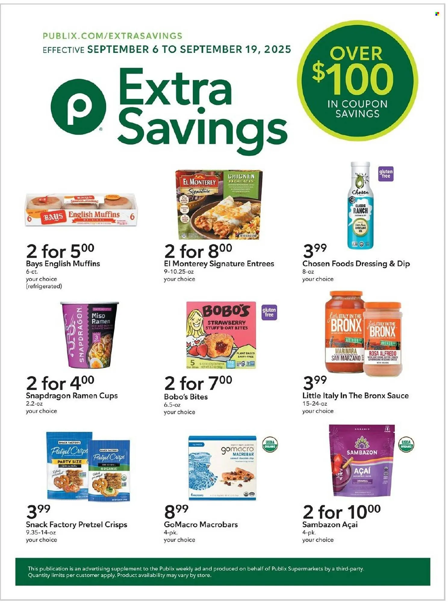 Weekly ad Publix weekly ad from September 6 to September 19 2025 - Page 1
