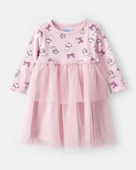 Baby Aristocats Long-Sleeve Tutu Dress