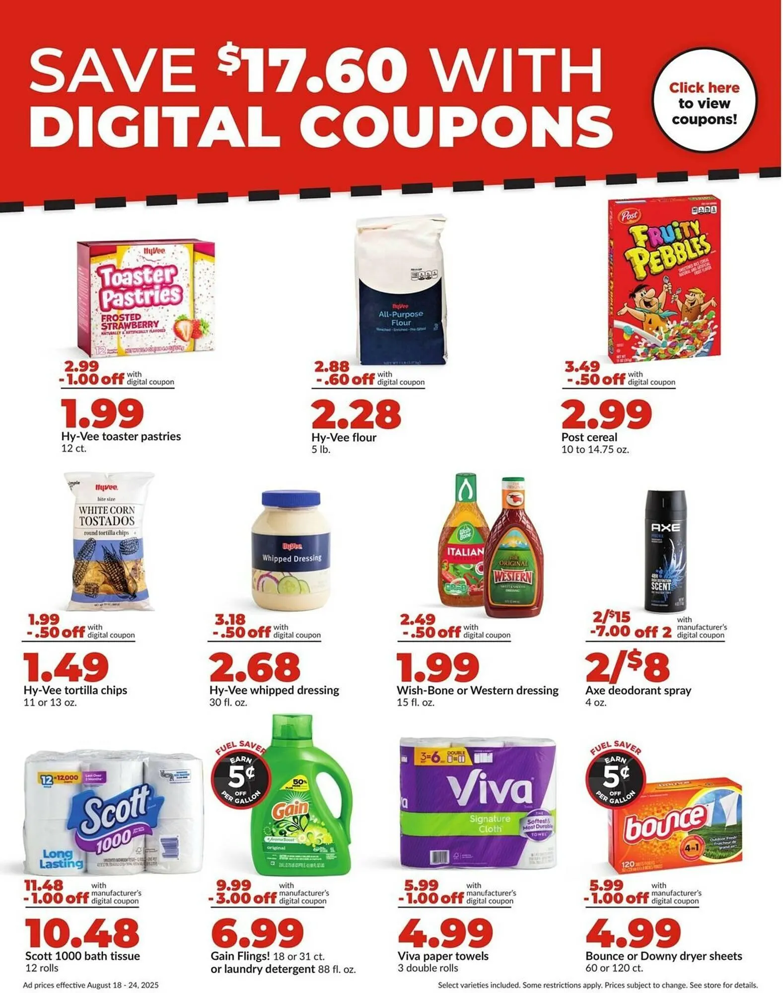 Weekly ad Hy-Vee Weekly Ad from August 18 to August 24 2025 - Page 5