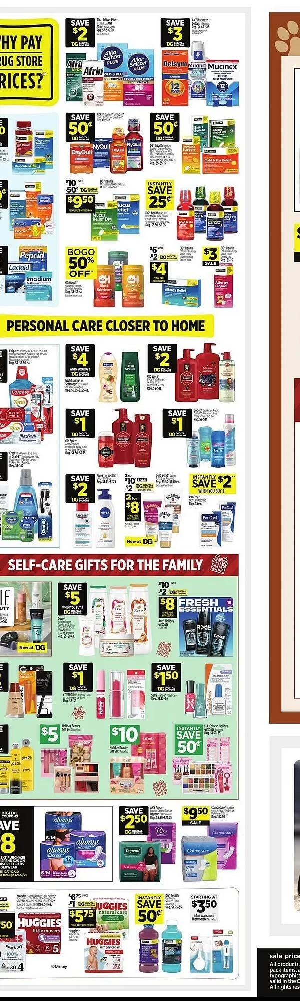 Weekly promotion Dollar General weekly ad spanning from December 7 to December 13 2025 - Page 19 for Catalogue 365