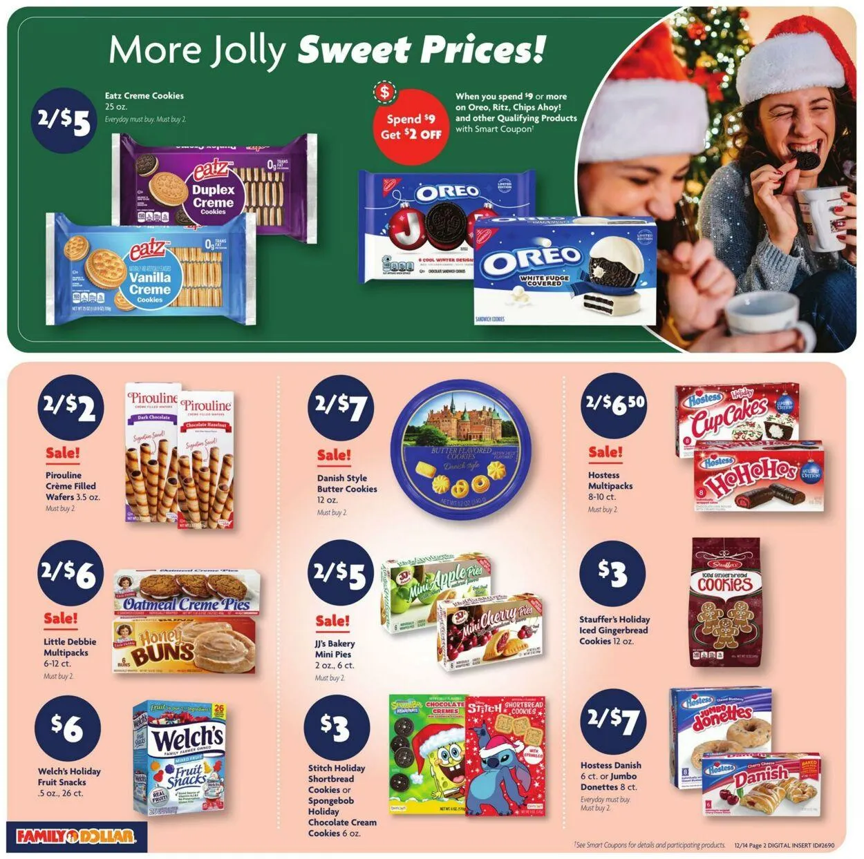 Weekly promotion Family Dollar Current weekly ad spanning from December 14 to December 20 2025 - Page 2 for Catalogue 365