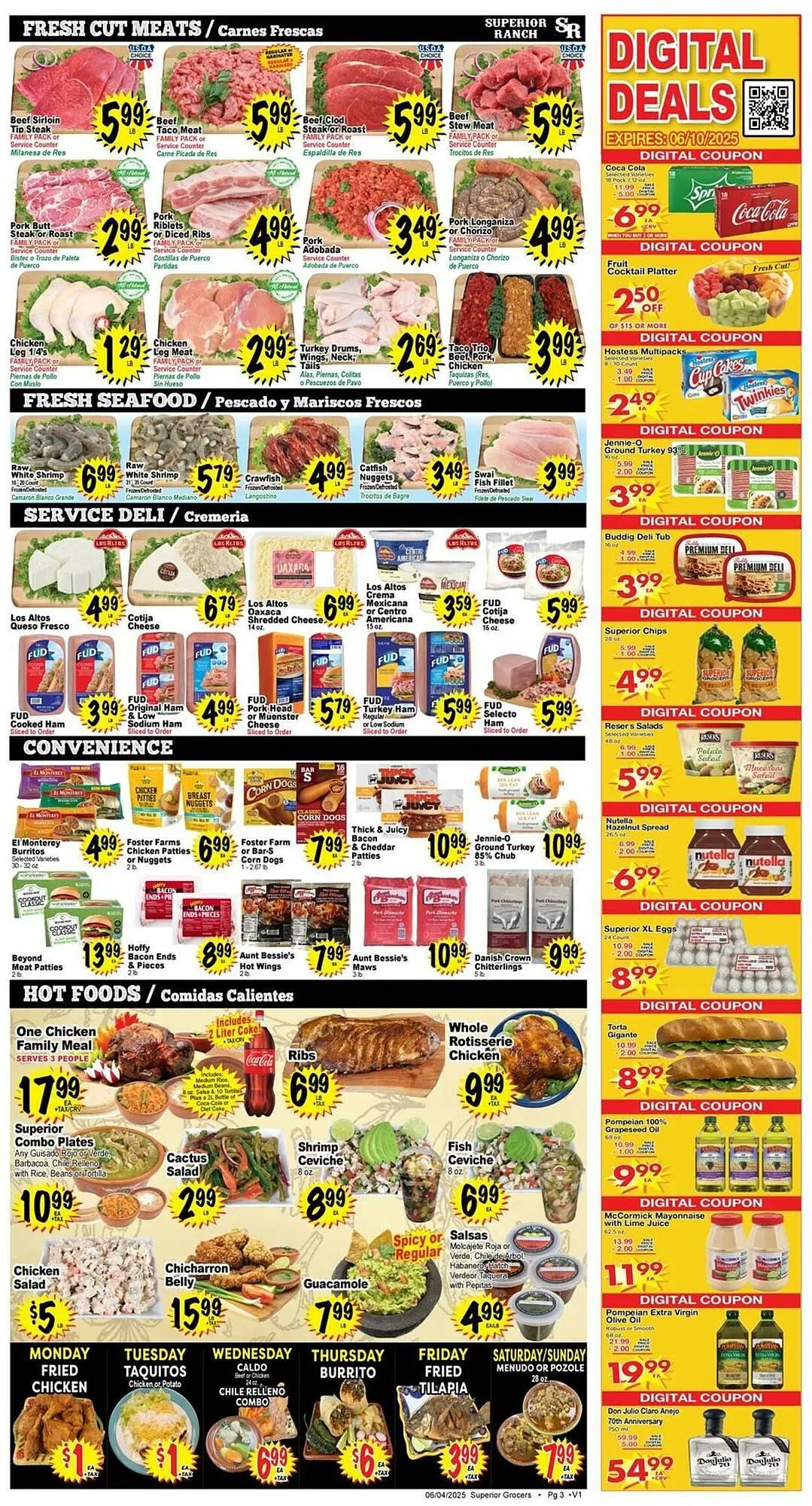 Weekly ad Superior Grocers Weekly Ad from June 4 to June 10 2025 - Page 3