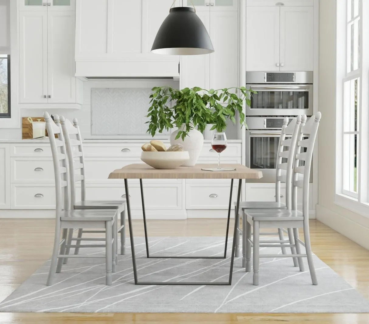 Whitman Dining Chair, Whitewash