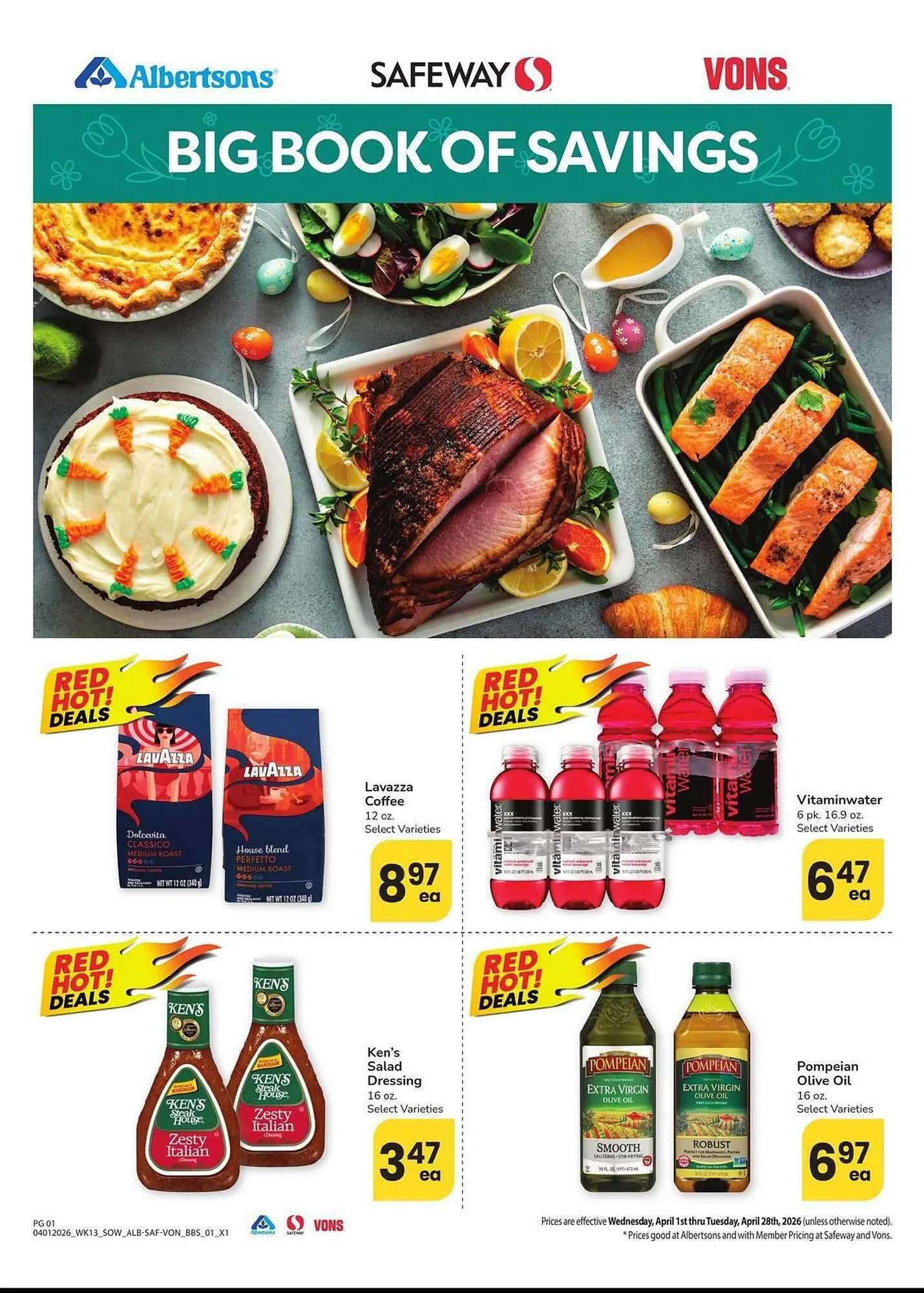 Weekly ad Safeway weekly ad from April 1 to April 28 2026 - Page 1