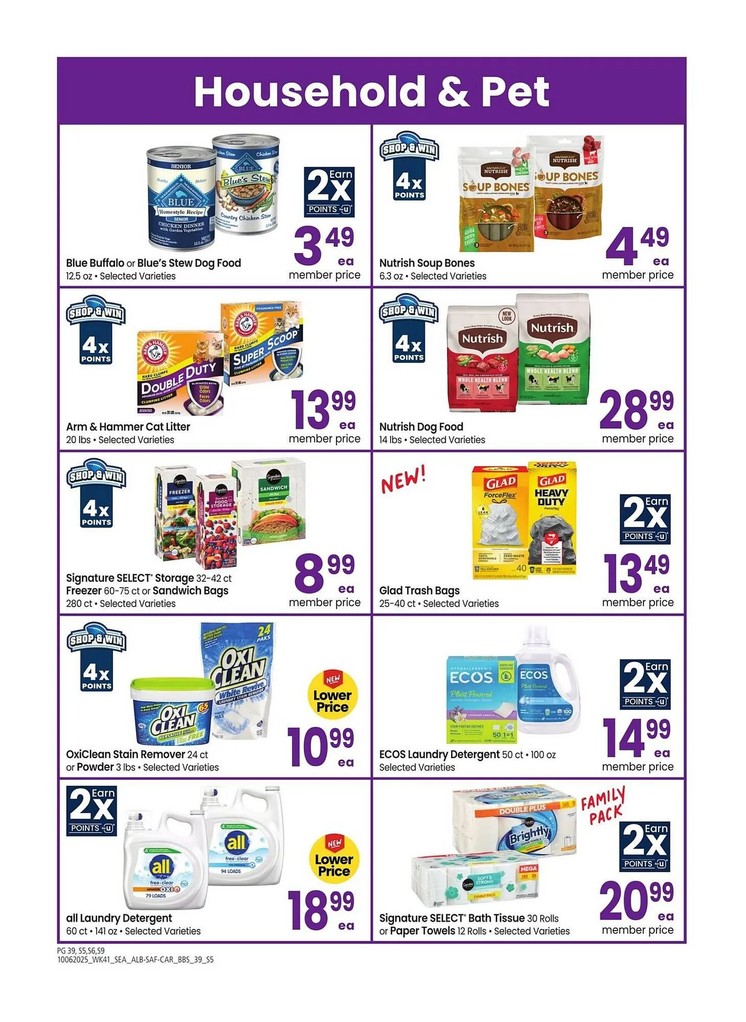 Weekly ad Carrs weekly ad from October 6 to November 2 2025 - Page 39