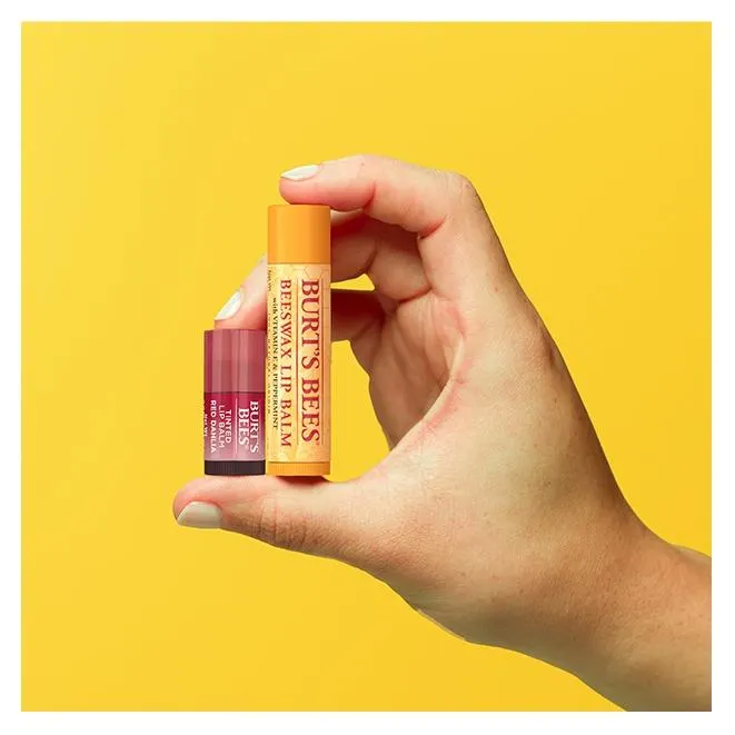 Beeswax Lip Balm with Mini Tinted Lip Balm