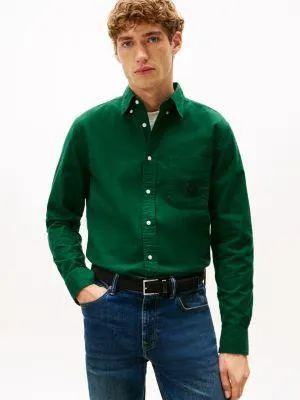 Regular Fit Brushed Oxford Shirt