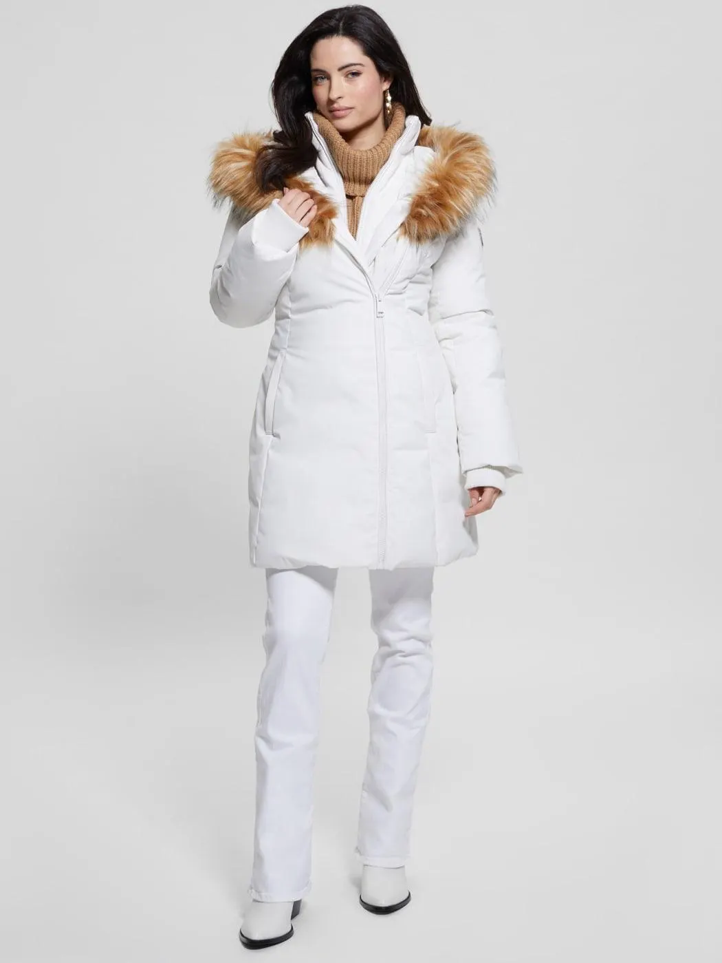 Mid-Length Puffer Jacket