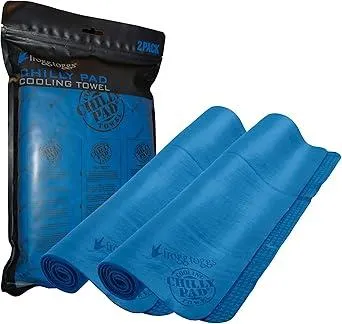 FROGG TOGGS Chilly Pad Cooling Towels, 2 Pack, 33" x 13"