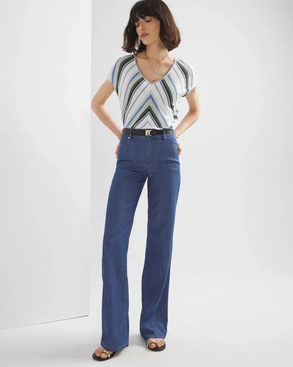 High-Rise Wide-Leg Jeans
