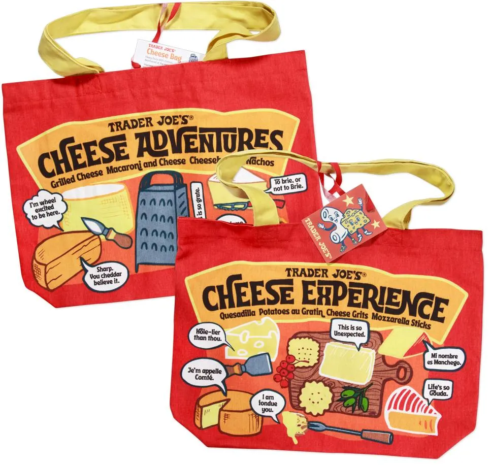 Reusable Bag, Cheese Adventures