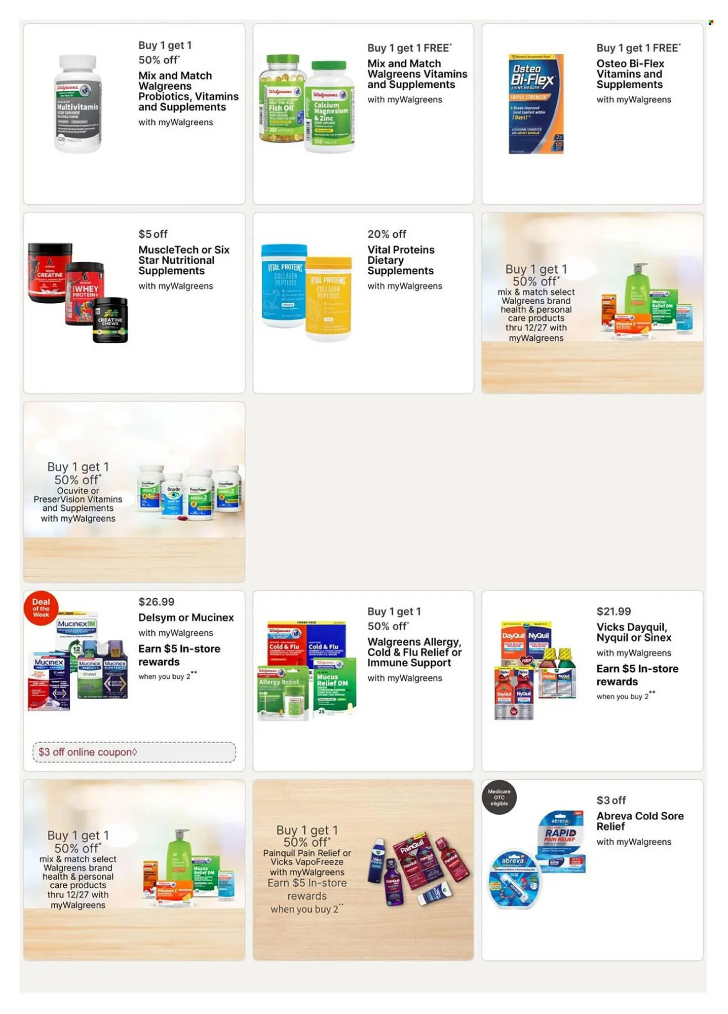 Weekly promotion Walgreens weekly ad spanning from November 30 to December 6 2025 - Page 14 for Catalogue 365