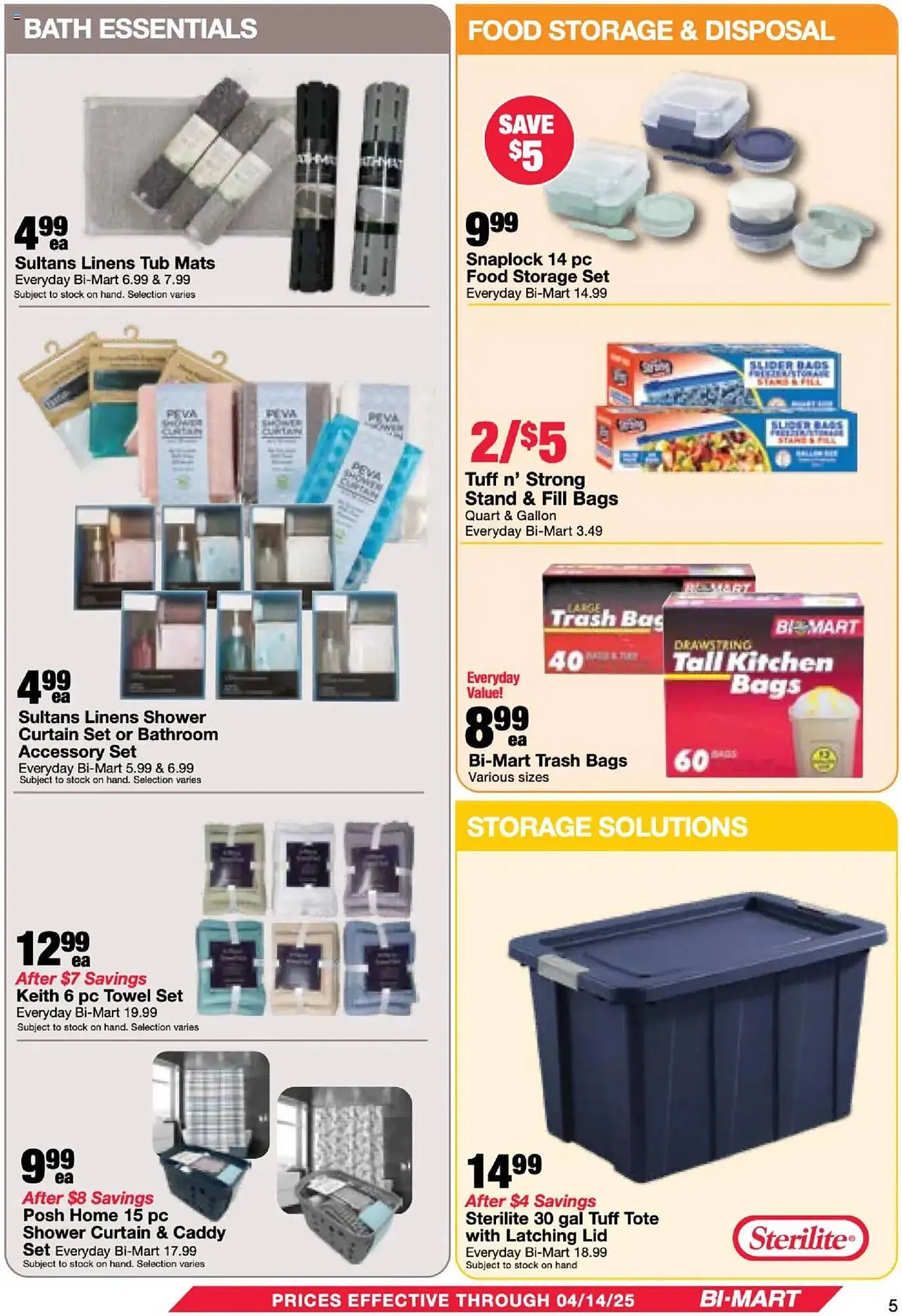 Weekly ad Bi-Mart Weekly Ad from March 25 to April 14 2025 - Page 5