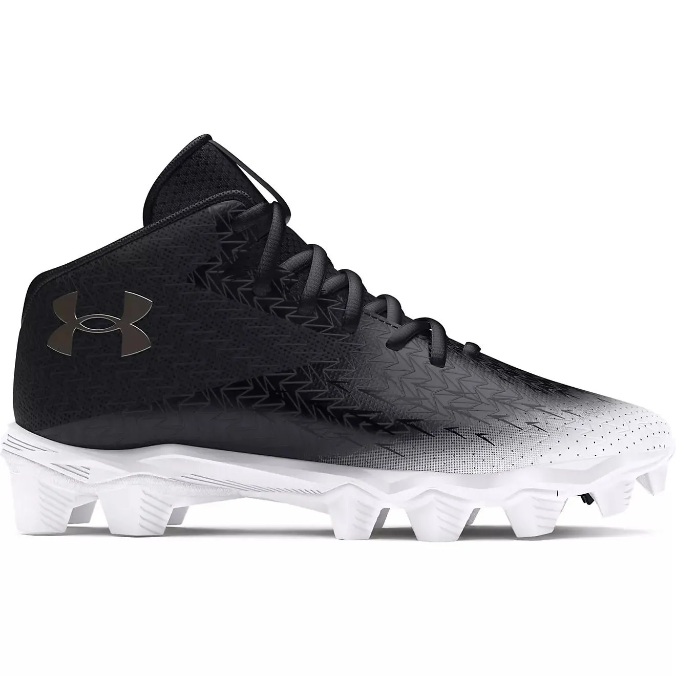 Under Armour Boys' Spotlight Fran Rubber Molded 4.0 Football Cleats