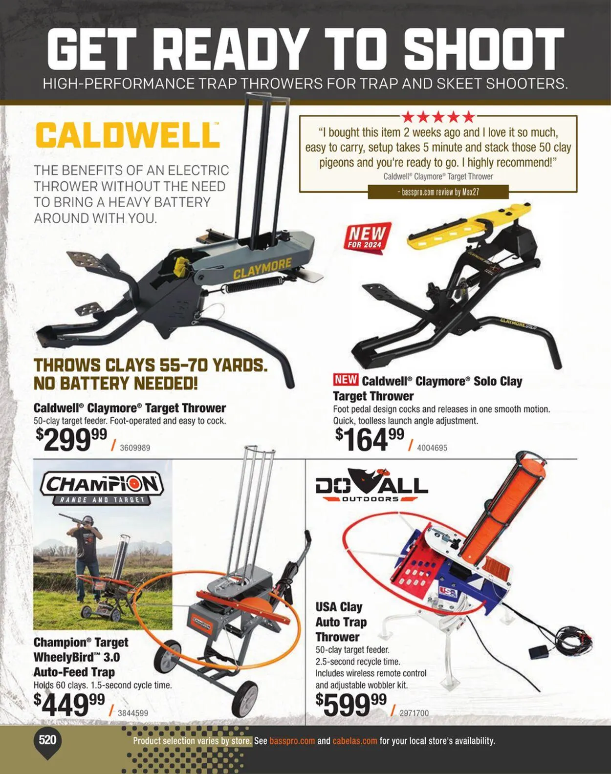 Weekly ad Bass Pro Current weekly ad from September 4 to September 18 2024 - Page 520