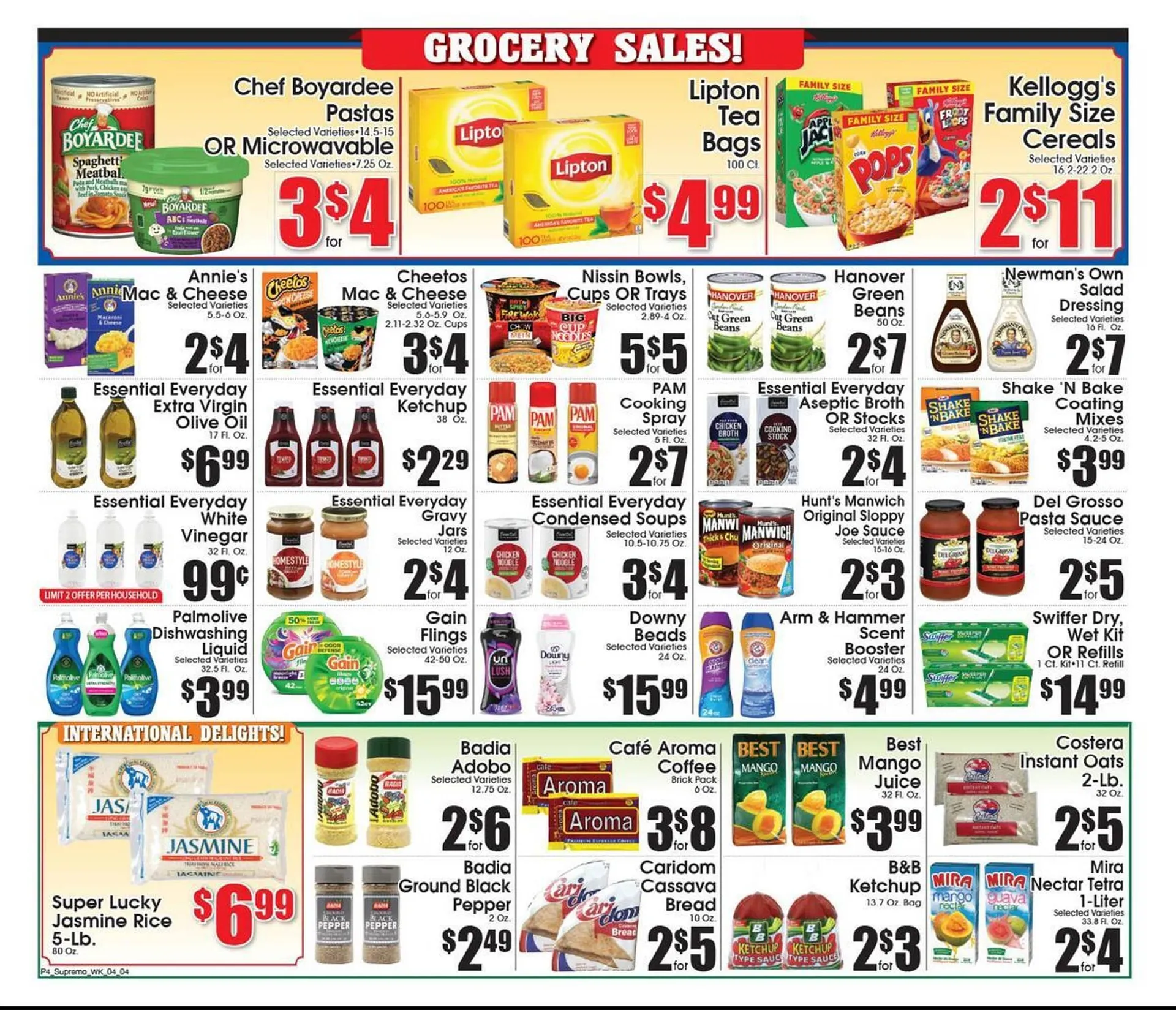 Weekly ad Supremo Foods Inc weekly ad from April 4 to April 10 2026 - Page 4