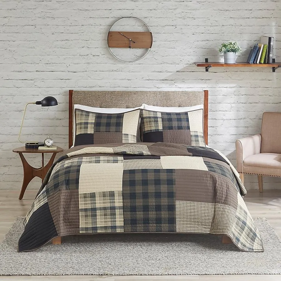 WOOLRICH 3 -Piece Tan King/California king Quilt Set