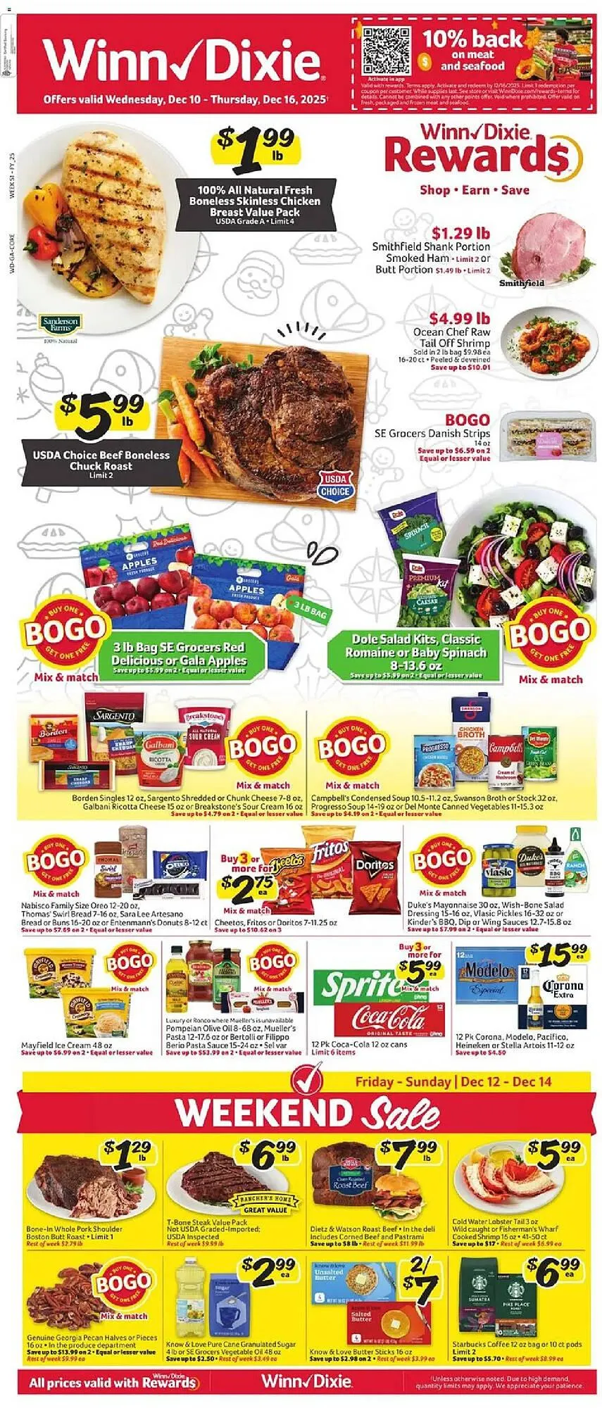 Weekly ad Winn Dixie weekly ad from December 10 to December 16 2025 - Page 1