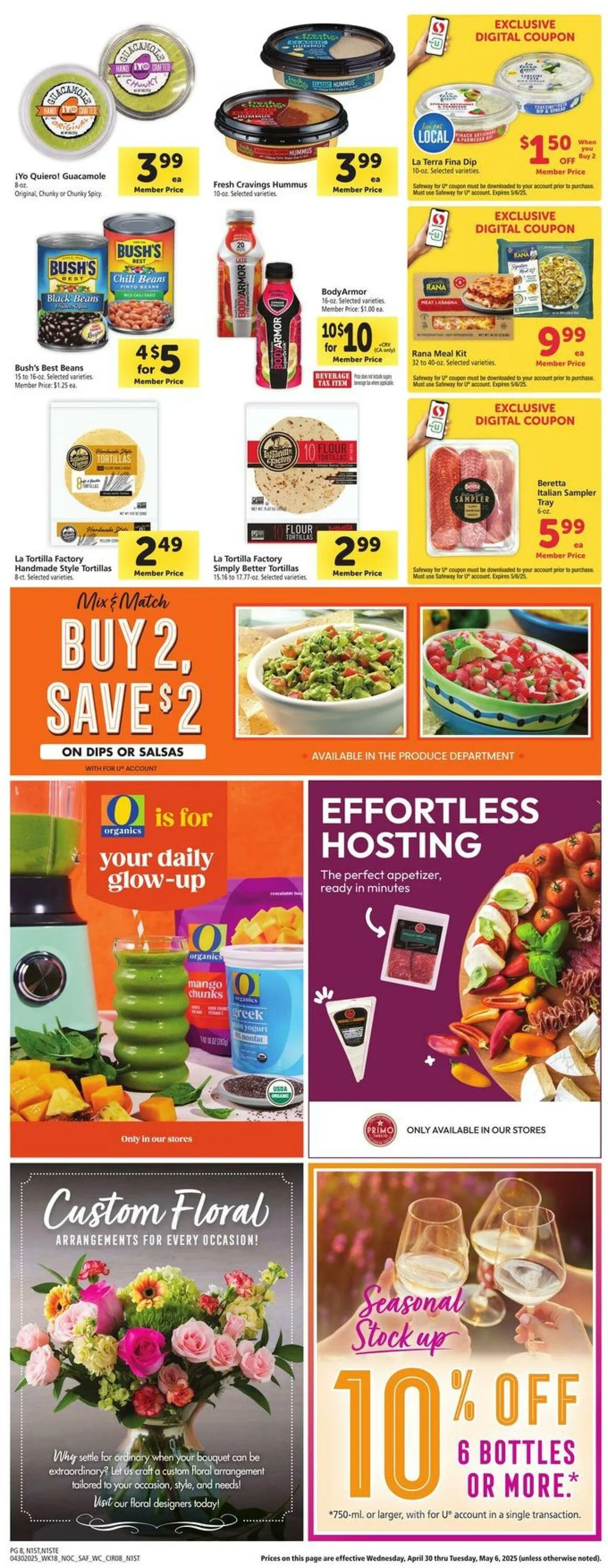 Weekly ad Safeway Current weekly ad from April 30 to May 6 2025 - Page 10