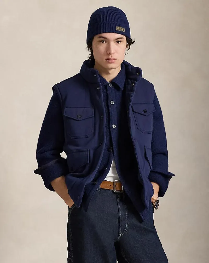 Loopback Fleece Utility Vest