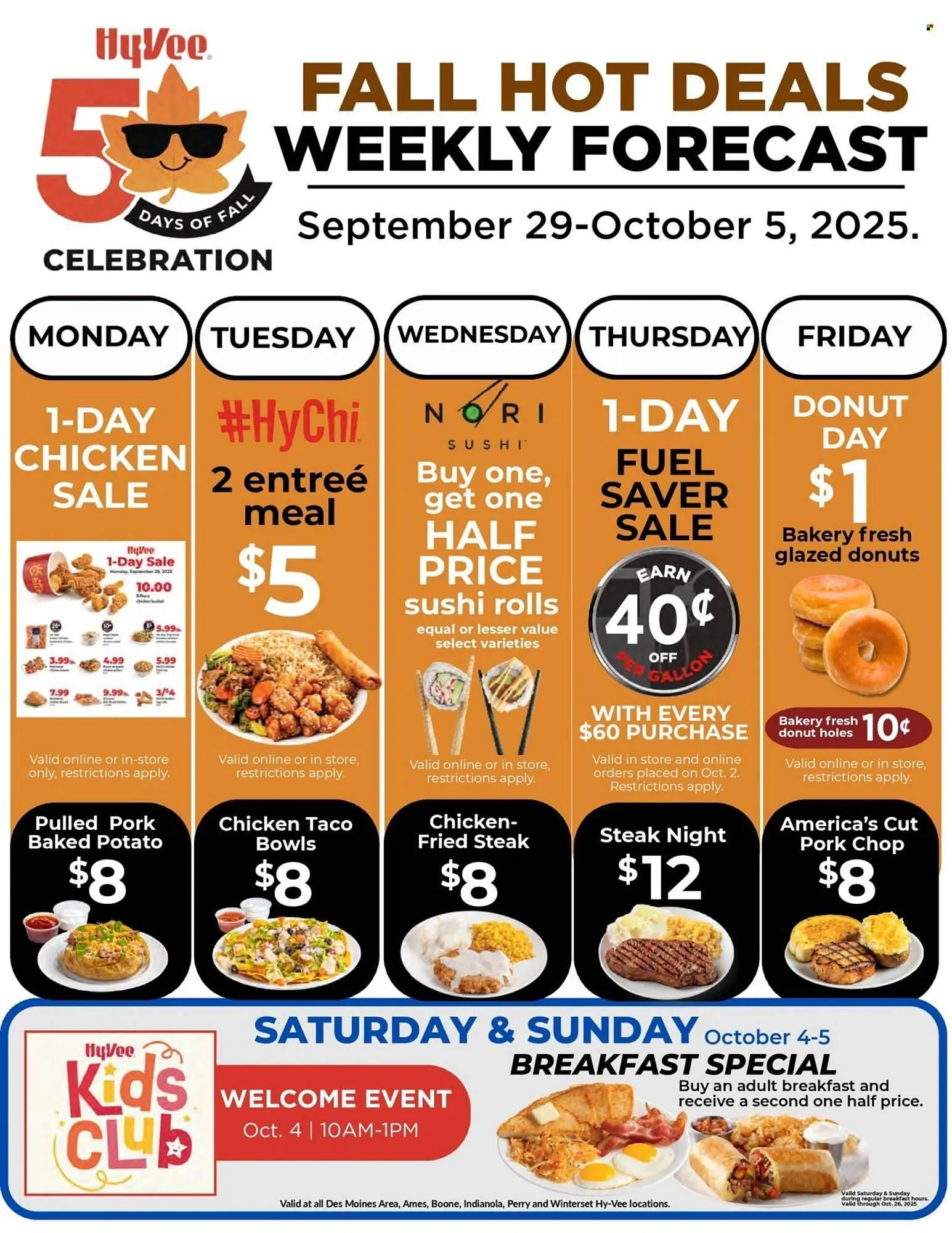 Weekly ad Hy-Vee weekly ad from September 29 to October 5 2025 - Page 1